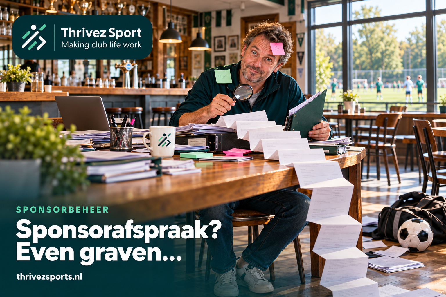 Sponsorbeheer zonder zoekwerk: wat leg je als sportclub vast?